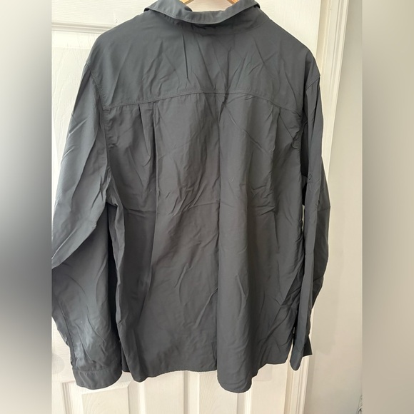 The North Face men’s nylon adjustable long sleeve button down collar grey XL - Picture 2 of 13
